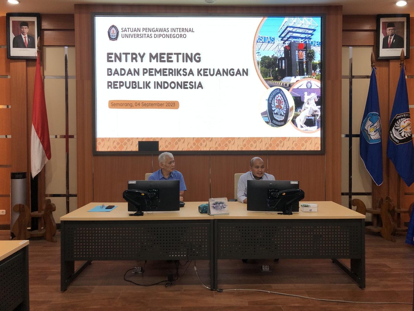 Entry meeting audit BPK ke Undip