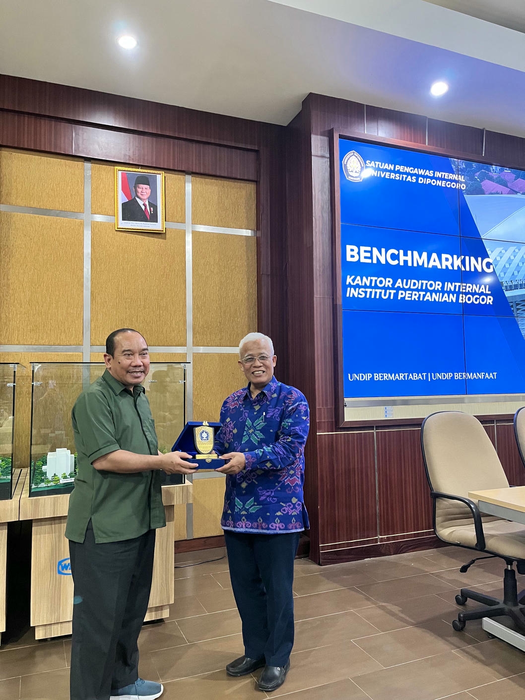 Benchmarkin IPB - foto pimpinan